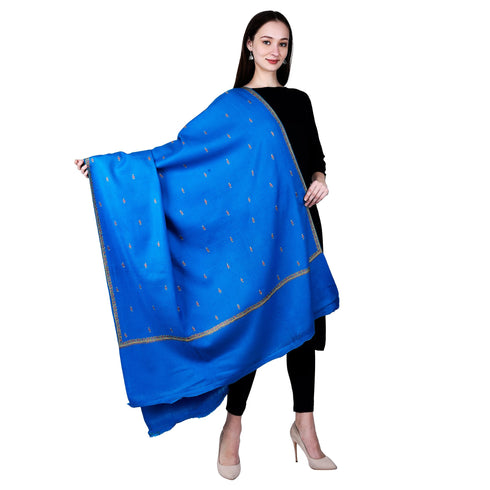 Women's Hand Embroidered Wool Shawl